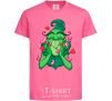 Kids T-shirt Grinch with hearts heliconia фото