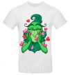 Men's T-Shirt Grinch with hearts White фото