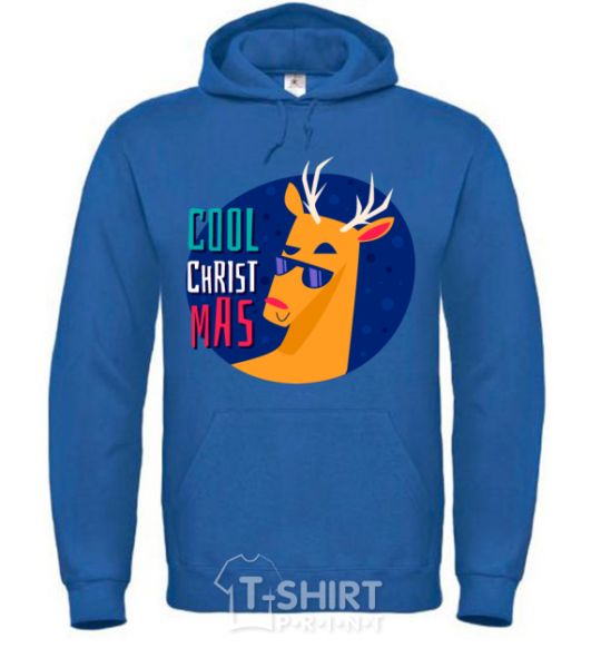 Men`s hoodie Cool Christmas royal фото