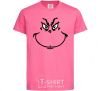 Kids T-shirt The Grinch smiles heliconia фото