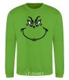 Sweatshirt The Grinch smiles orchid-green фото