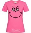 Women's T-shirt The Grinch smiles heliconia фото