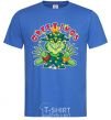 Men's T-Shirt Greetings Grinch royal-blue фото