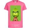Kids T-shirt The Grinch and the dog heliconia фото