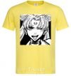 Men's T-Shirt Sailor moon black white cornsilk фото