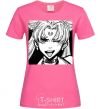 Women's T-shirt Sailor moon black white heliconia фото