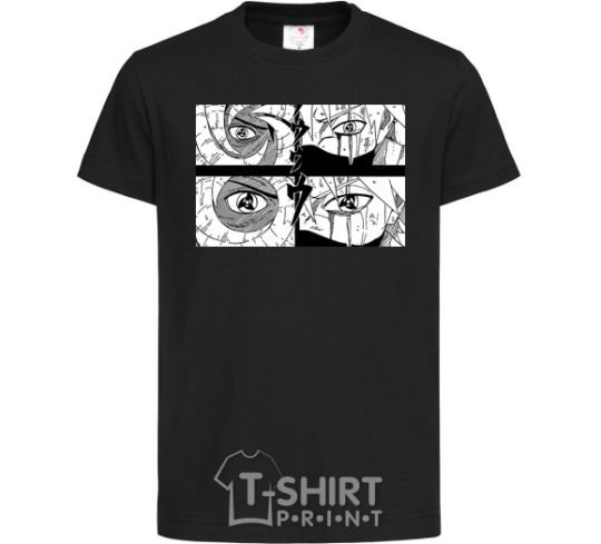 Kids T-shirt Anime eyes black фото