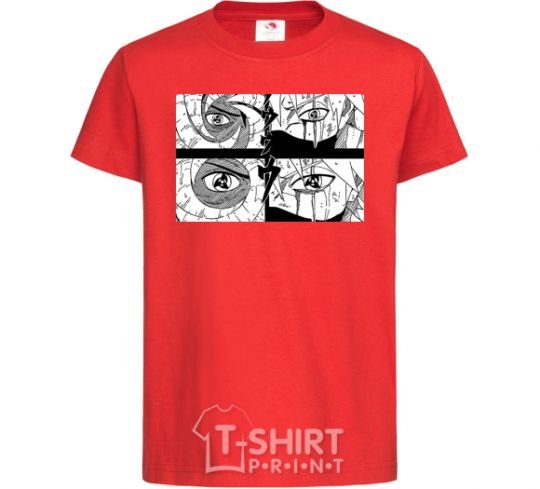 Kids T-shirt Anime eyes red фото