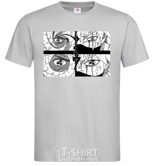 Men's T-Shirt Anime eyes grey фото