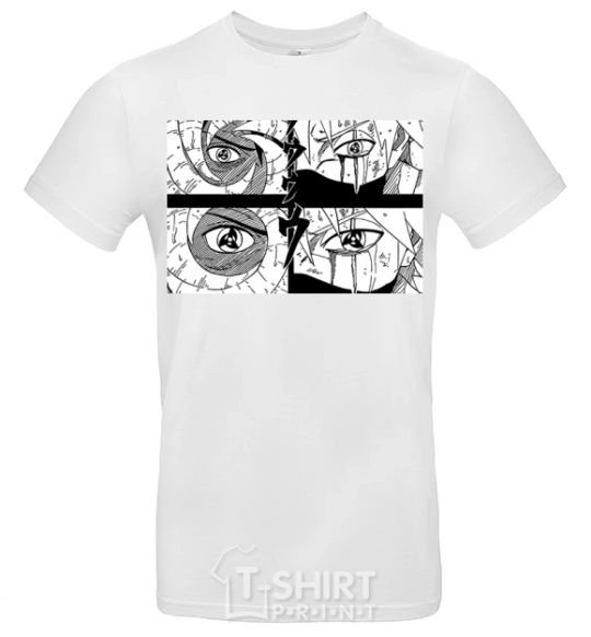 Men's T-Shirt Anime eyes White фото