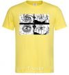 Men's T-Shirt Anime eyes cornsilk фото