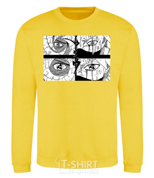 Sweatshirt Anime eyes yellow фото
