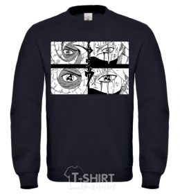 Sweatshirt Anime eyes black фото