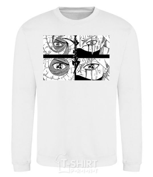 Sweatshirt Anime eyes White фото