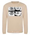 Sweatshirt Anime eyes sand фото