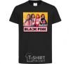 Kids T-shirt Black Pink black фото