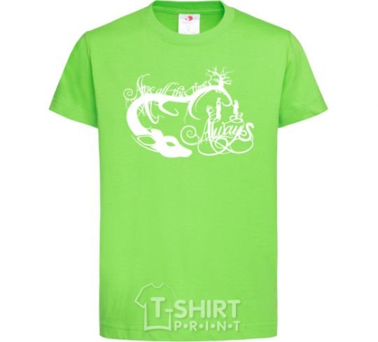 Kids T-shirt Always orchid-green фото