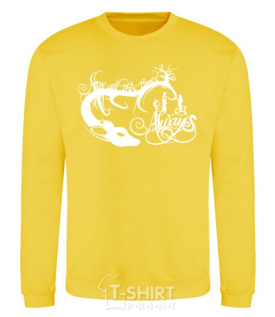 Sweatshirt Always yellow фото