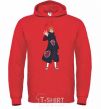 Men`s hoodie Akatsuki man bright-red фото