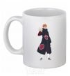 Ceramic mug Akatsuki man White фото