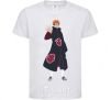 Kids T-shirt Akatsuki man White фото