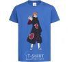 Kids T-shirt Akatsuki man royal-blue фото