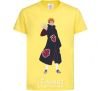 Kids T-shirt Akatsuki man cornsilk фото