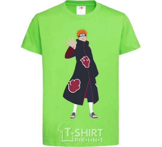 Kids T-shirt Akatsuki man orchid-green фото