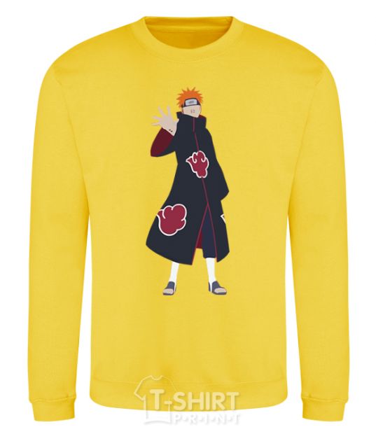 Sweatshirt Akatsuki man yellow фото