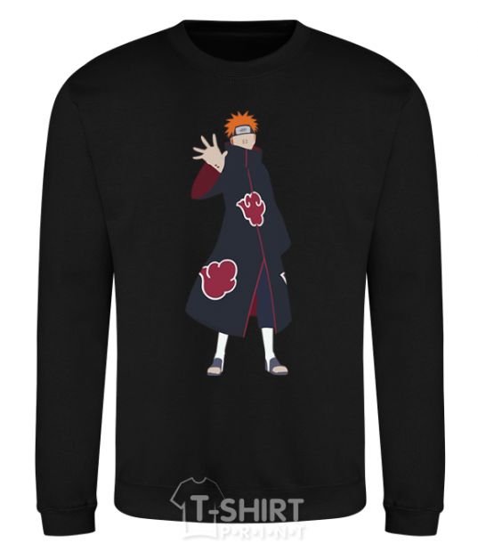 Sweatshirt Akatsuki man black фото