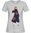 Women's T-shirt Akatsuki man grey фото