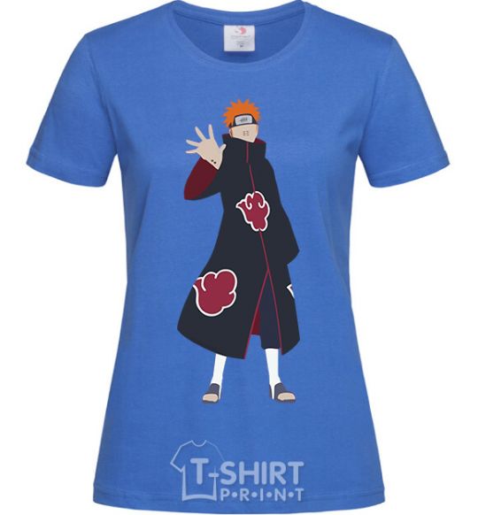 Women's T-shirt Akatsuki man royal-blue фото