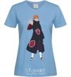 Women's T-shirt Akatsuki man sky-blue фото