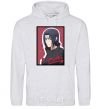 Men`s hoodie Itachi sport-grey фото