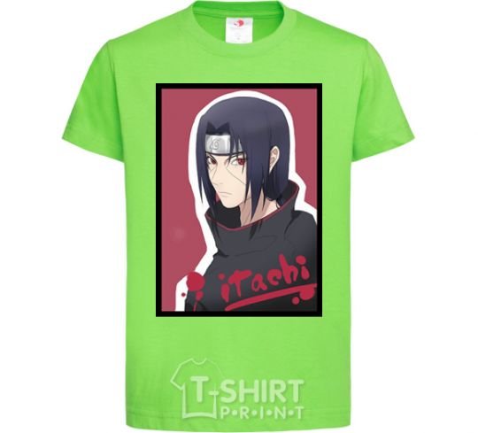 Kids T-shirt Itachi orchid-green фото