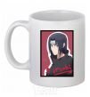 Ceramic mug Itachi White фото