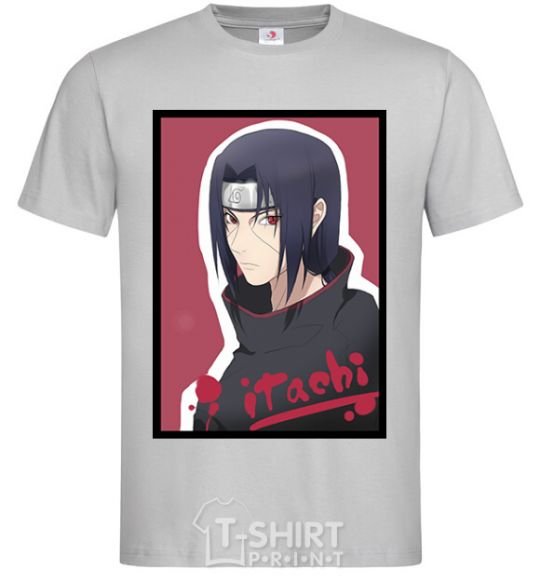 Men's T-Shirt Itachi grey фото