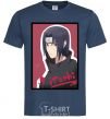 Men's T-Shirt Itachi navy-blue фото