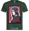 Men's T-Shirt Itachi bottle-green фото