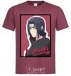 Men's T-Shirt Itachi burgundy фото