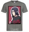 Men's T-Shirt Itachi dark-grey фото