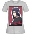 Women's T-shirt Itachi grey фото