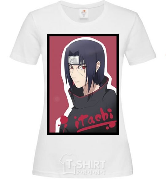 Women's T-shirt Itachi White фото