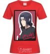 Women's T-shirt Itachi red фото