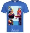 Men's T-Shirt Kakashi Hatake and the SEAL royal-blue фото