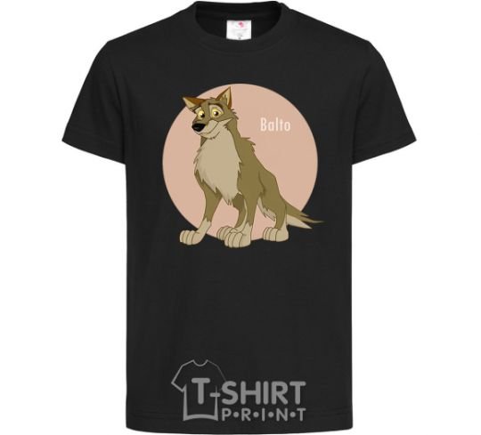 Kids T-shirt Balto black фото