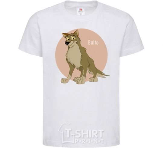 Kids T-shirt Balto White фото