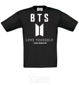 Kids T-shirt BTS Love yourself black фото