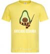 Men's T-Shirt Аvocado cedavra cornsilk фото