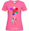 Women's T-shirt Astronaut with balloons heliconia фото